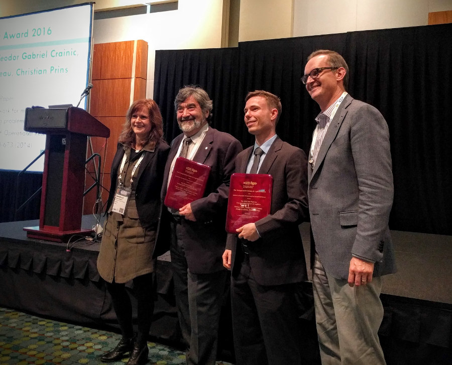 Photo TSL best paper award -- 2017